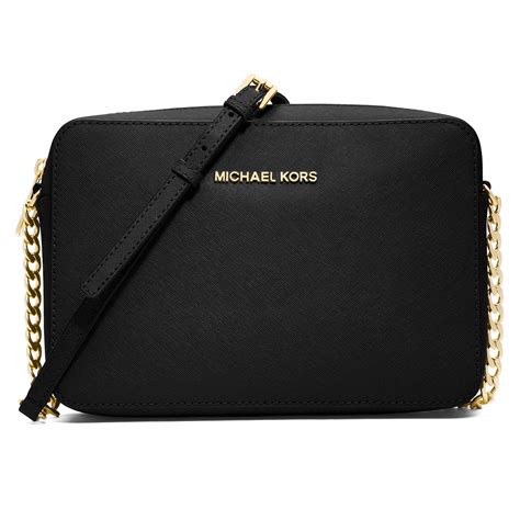 michael kors black crossbody bag